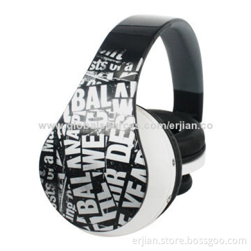 Bluetooth Headset with Handsfree Mic and Card Reader/FM Radio, for Computers, 6 EQ Available